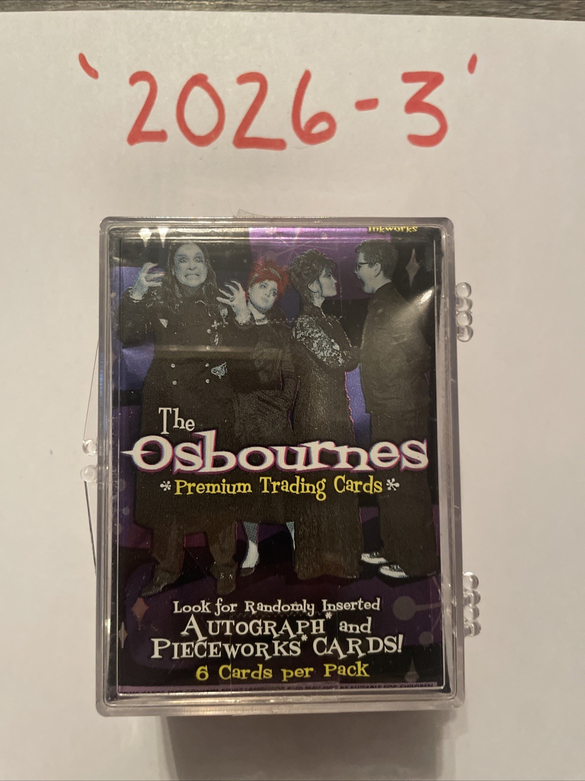 Inkworks - The Osbournes Complete Base Card Set of 72 Premium Trading Cards 2002