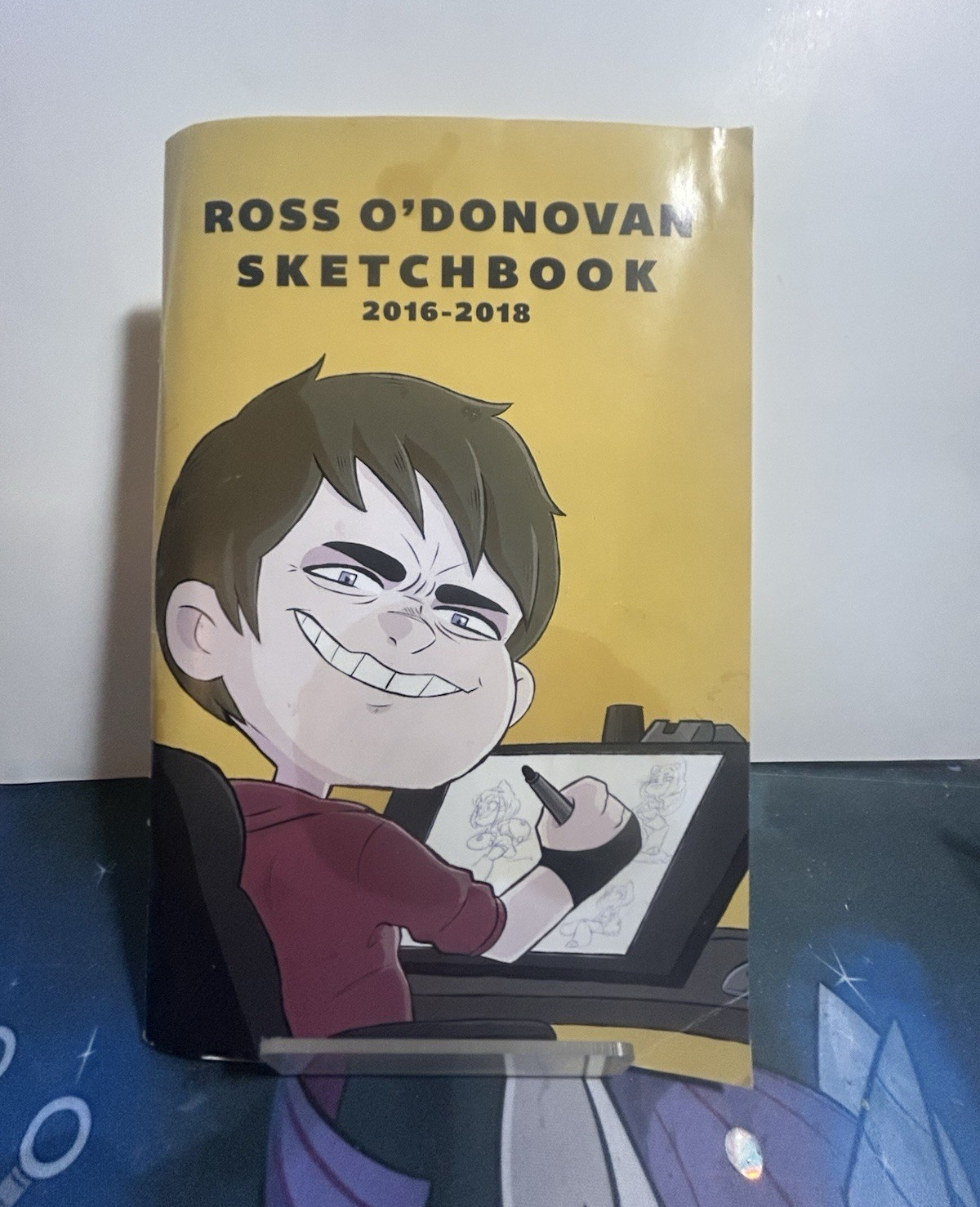 Ross O\'Donovan Signed Sketchbook 2016-2018 EXTREMELY RARE w/ OG GAMEOVERSE ART