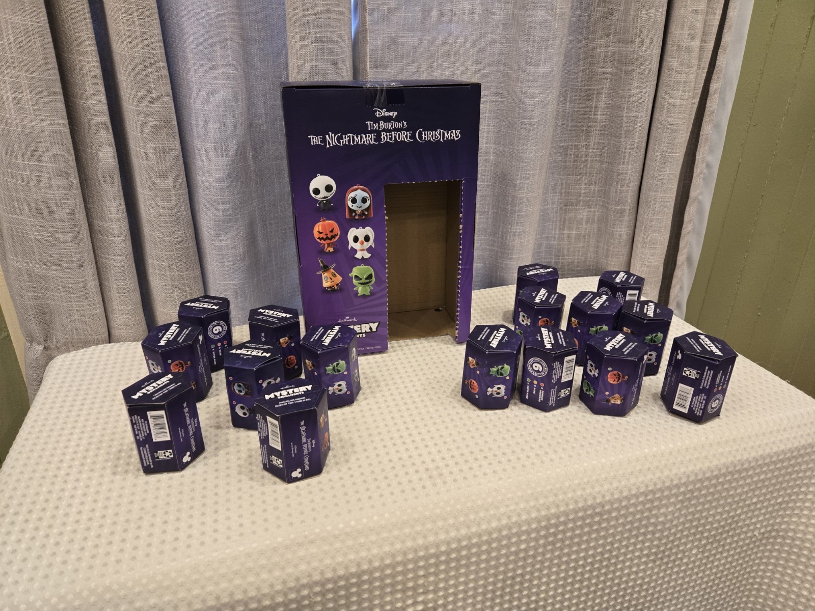 Lot of 16 Tim Burton Hallmark Nightmare Before Christmas Mystery Ornaments 2025