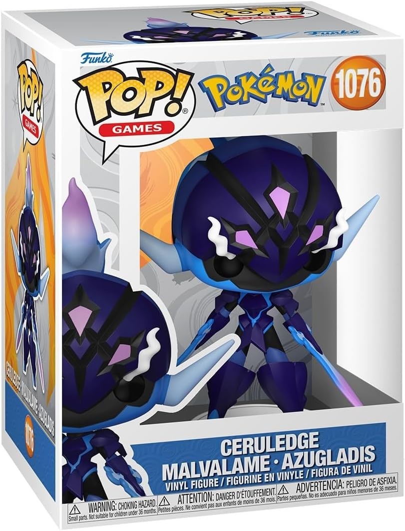 Funko Pop Pokemon: Ceruledge Figure w/ Protector