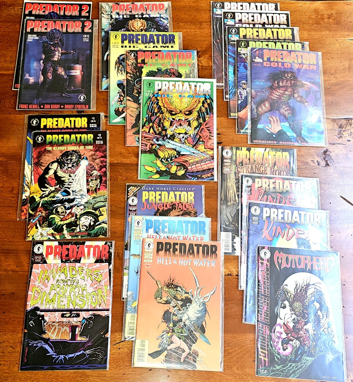 Large Lot of 22 Predator Comics - Dark Horse Motorhead Key NM-