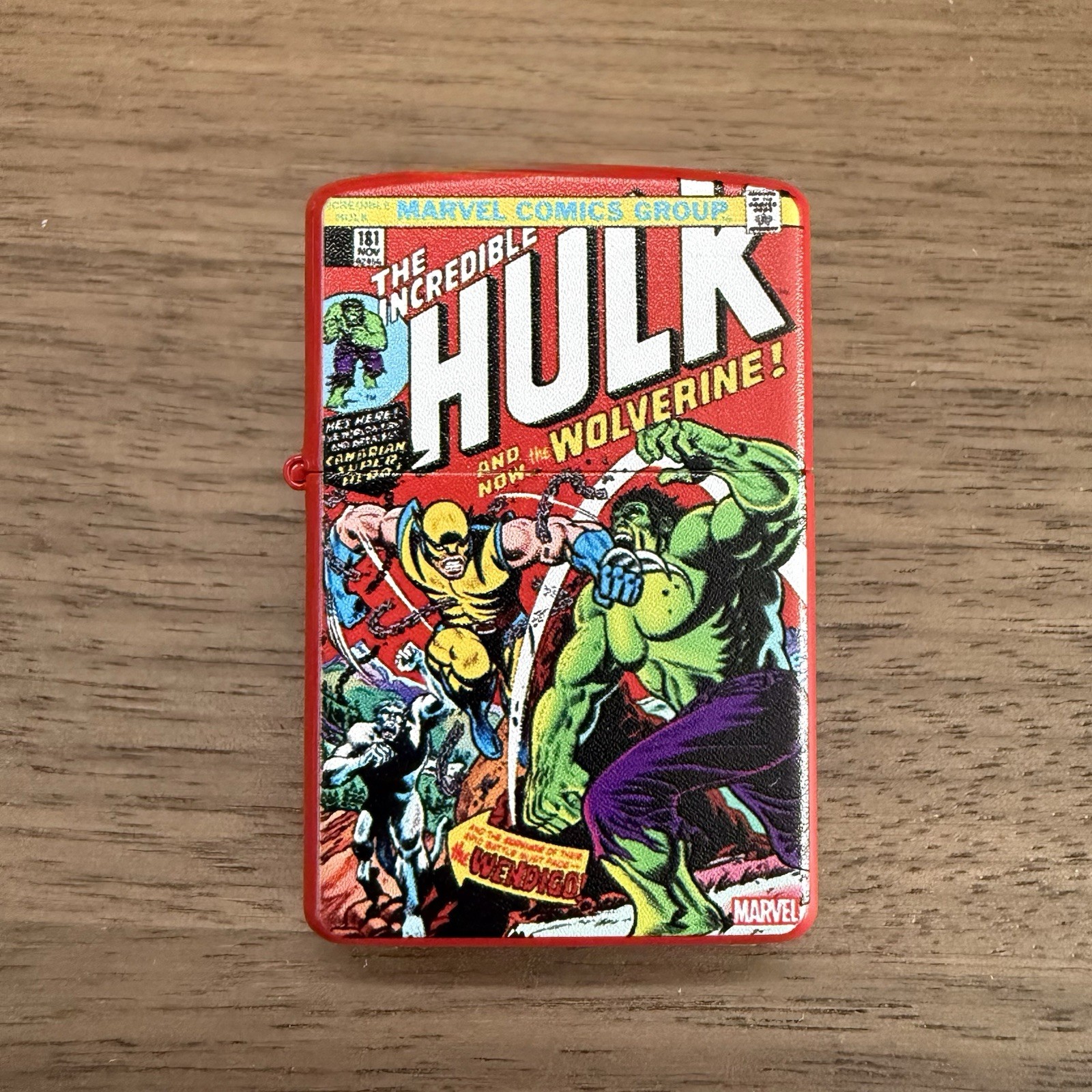 Incredible Hulk #181 Cover Wind Resistant Lighter