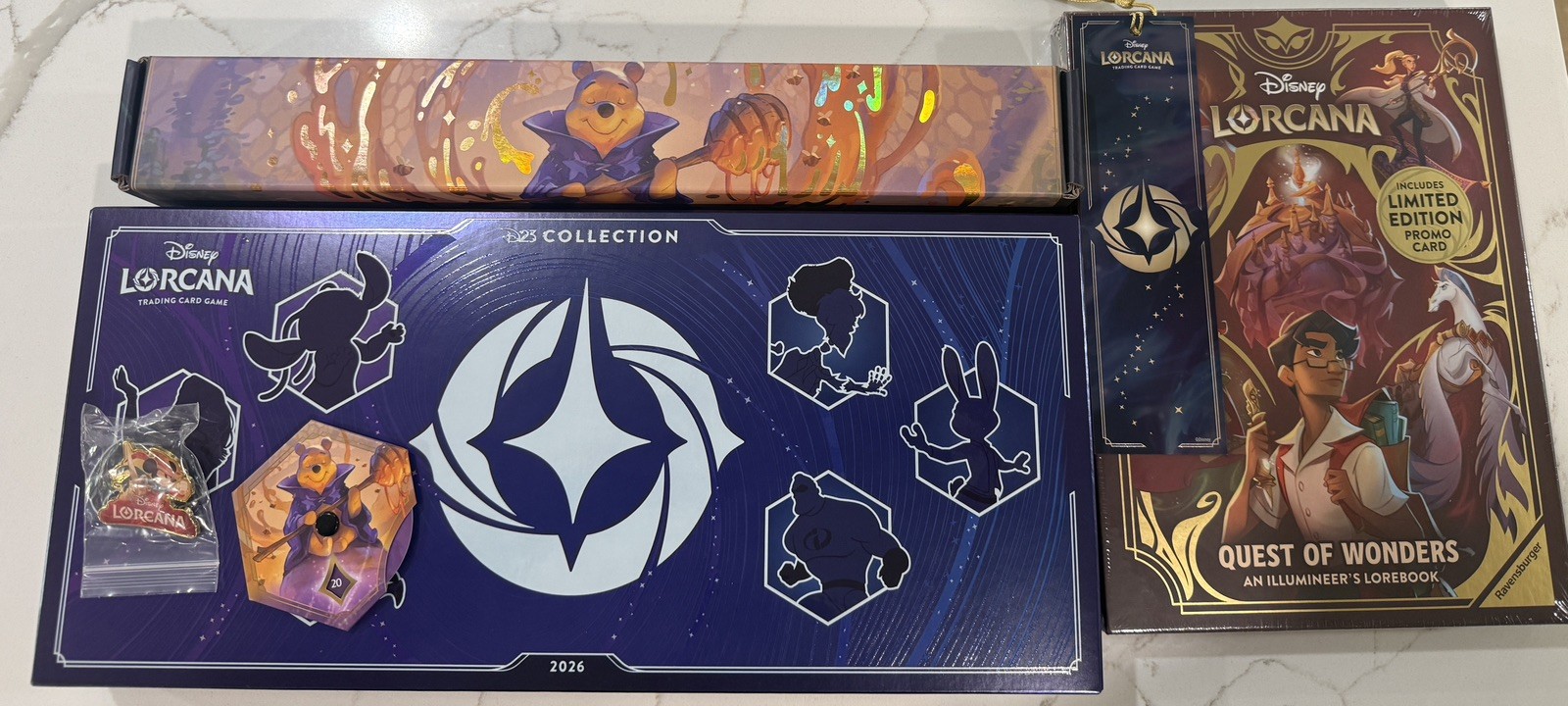 New Disney Lorcana D23 2026 Show Bundle With Promo Exclusives - 6 pieces 