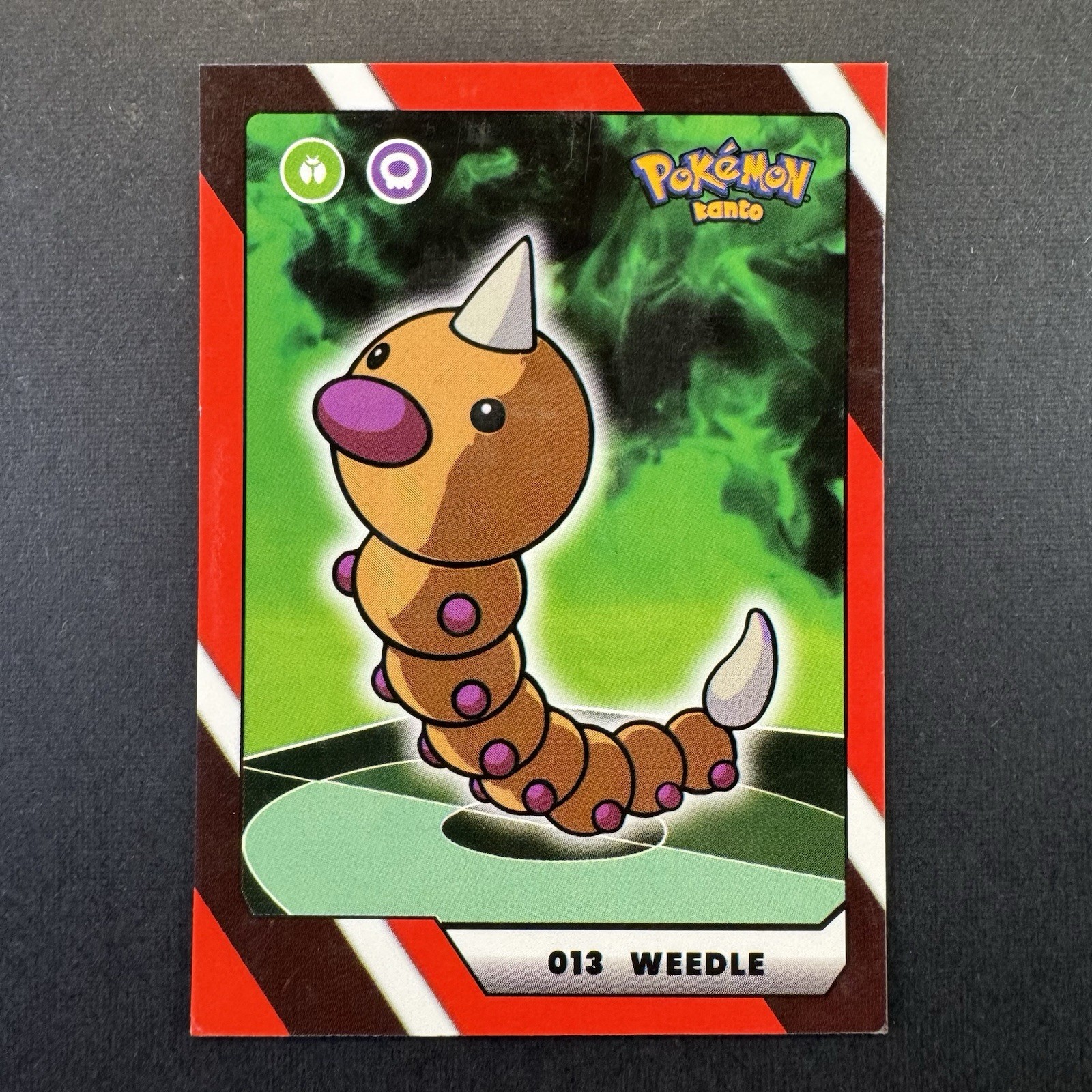 Weedle #013 – Pokemon Non TCG Card – Kanto Full House Peru