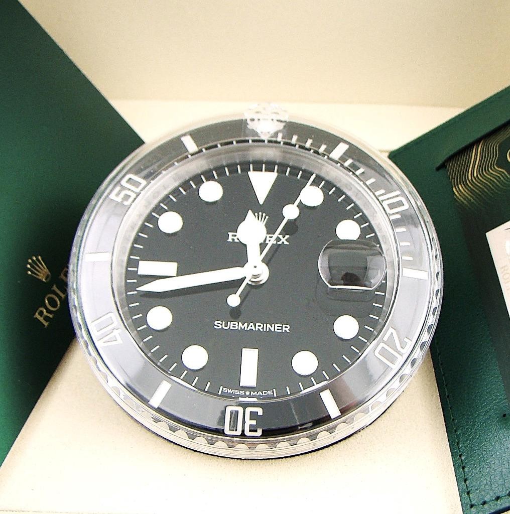 2026 New Rolex 909010LN Submariner Date Desk Clock 80mm Stainless Steel Warranty 2026 New Rolex 909010LN Submariner Date Desk Clock 80mm Stainless Steel Warranty
