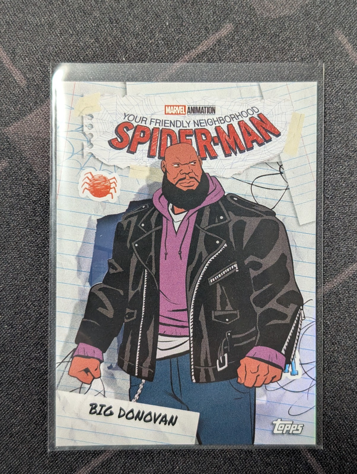 2026 Topps Marvel Neon BIG DONOVAN Your Friendly Neighborhood Spider-Man FNS-14