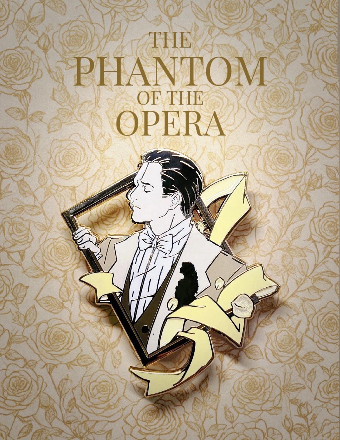 The Phantom of the Opera Erik & Christine Collectible Limited Edition Pin
