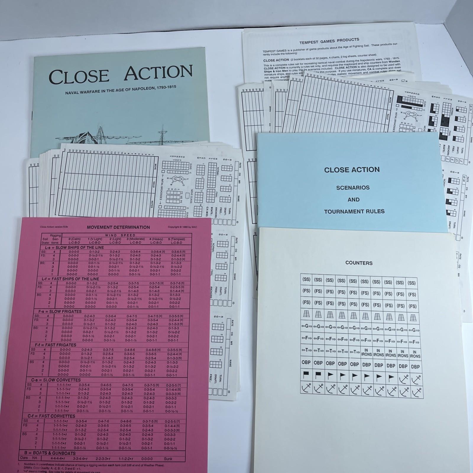 vtg 1970s 1980s mixed RPG wargame magazines and rules - Close Action Origins +