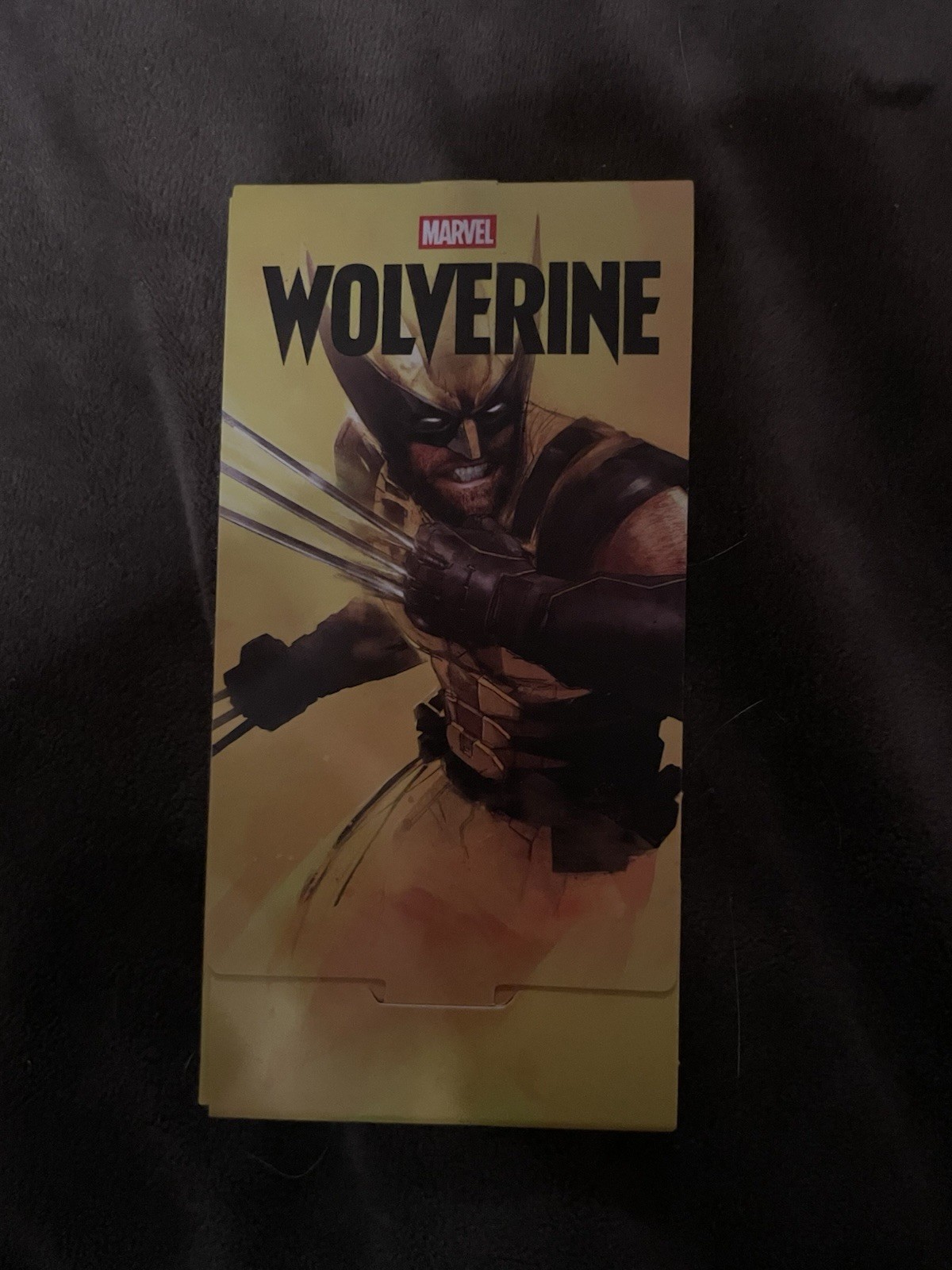 Limited distribution rare PS5 Wolverine demo event novelty keychain