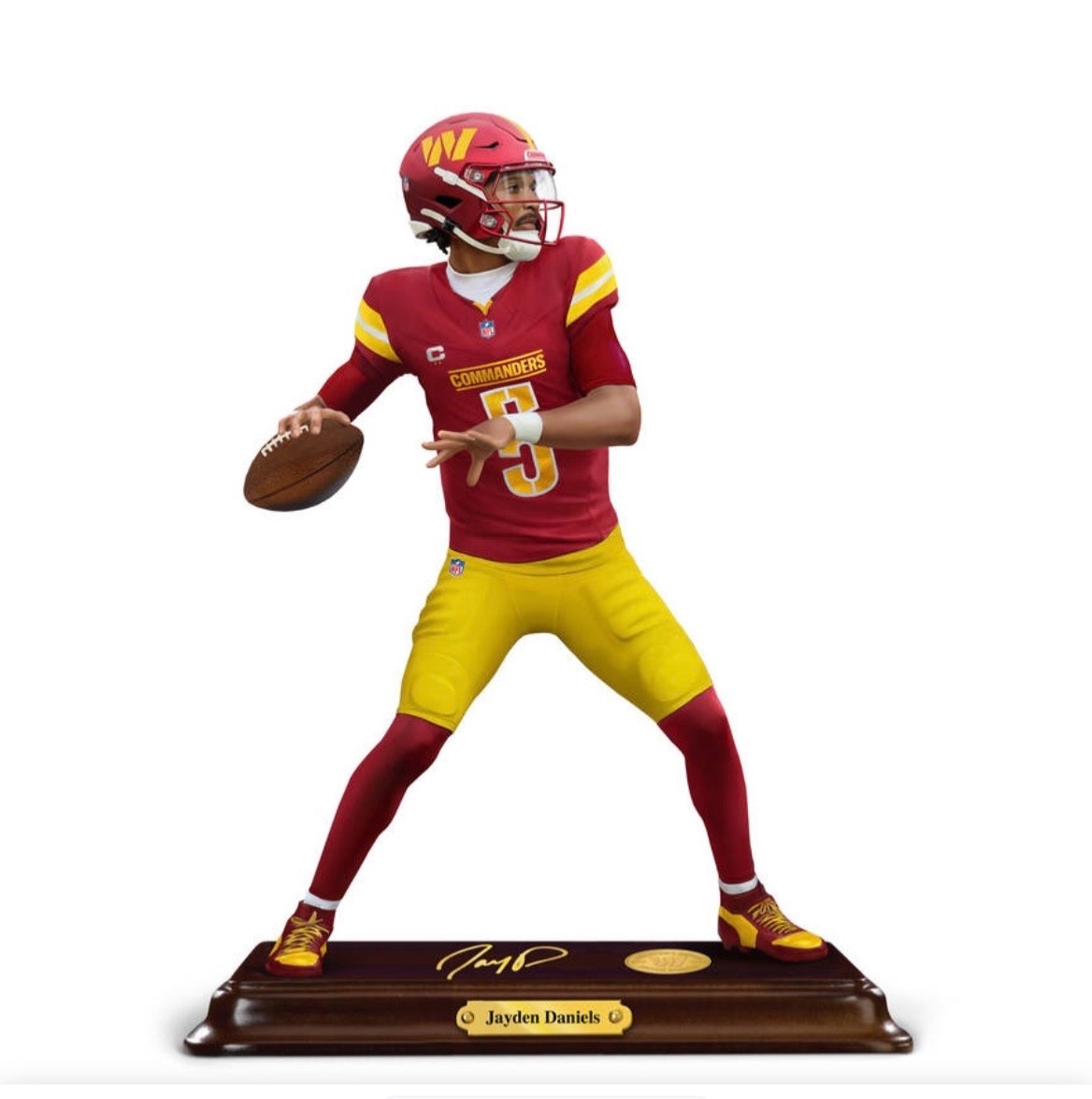 JAYDEN DANIELS DANBURY MINT STATUE FIGURINE BRAND NEW MIB