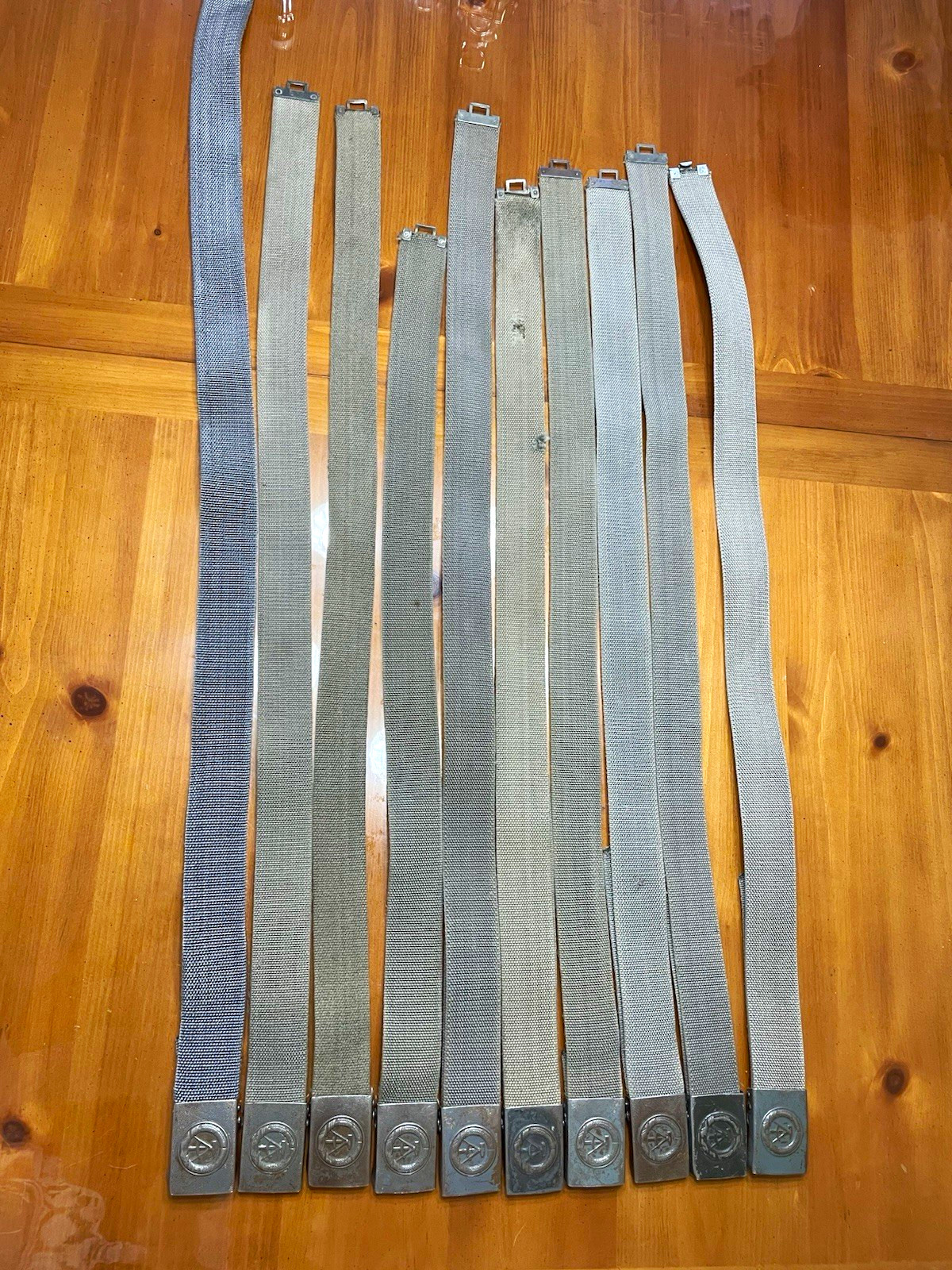 East German Web Belt *Lot of 10* Field Used Condition