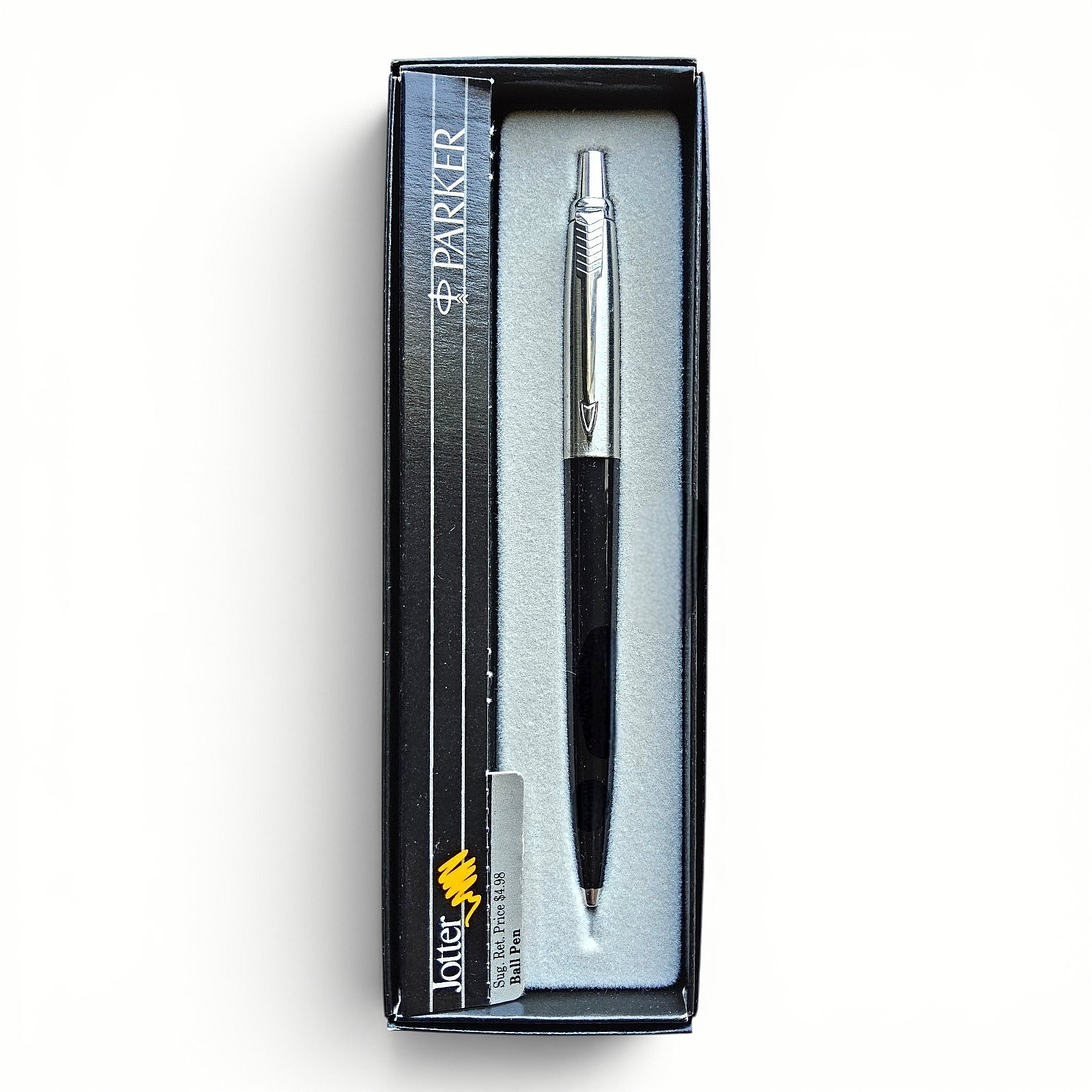 Vintage Parker Jotter Black Parker Logo Top 1990\'s NEW
