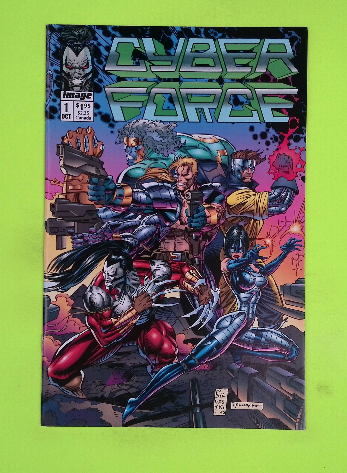 Cyberforce Limited Series #1 Vol. 1 1992 Image Comics 1st App High Grade J36-219
