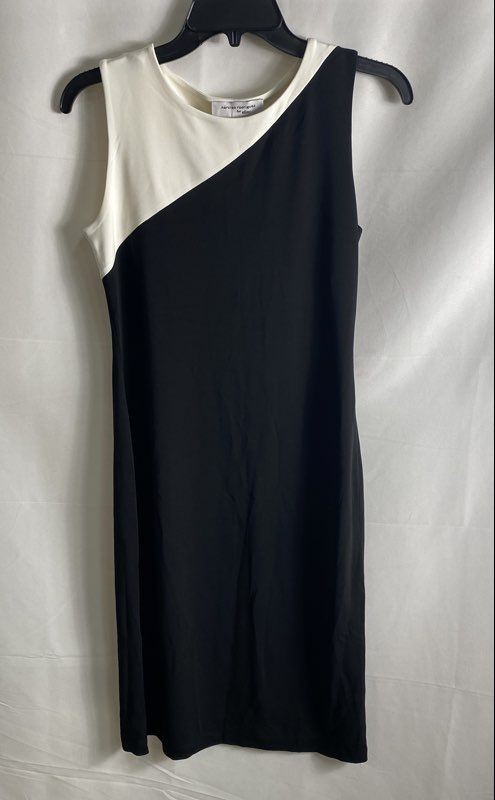 Narciso Rodriguez Women's Black White Colorblock Sleeveless Dress Sz 6 NWT