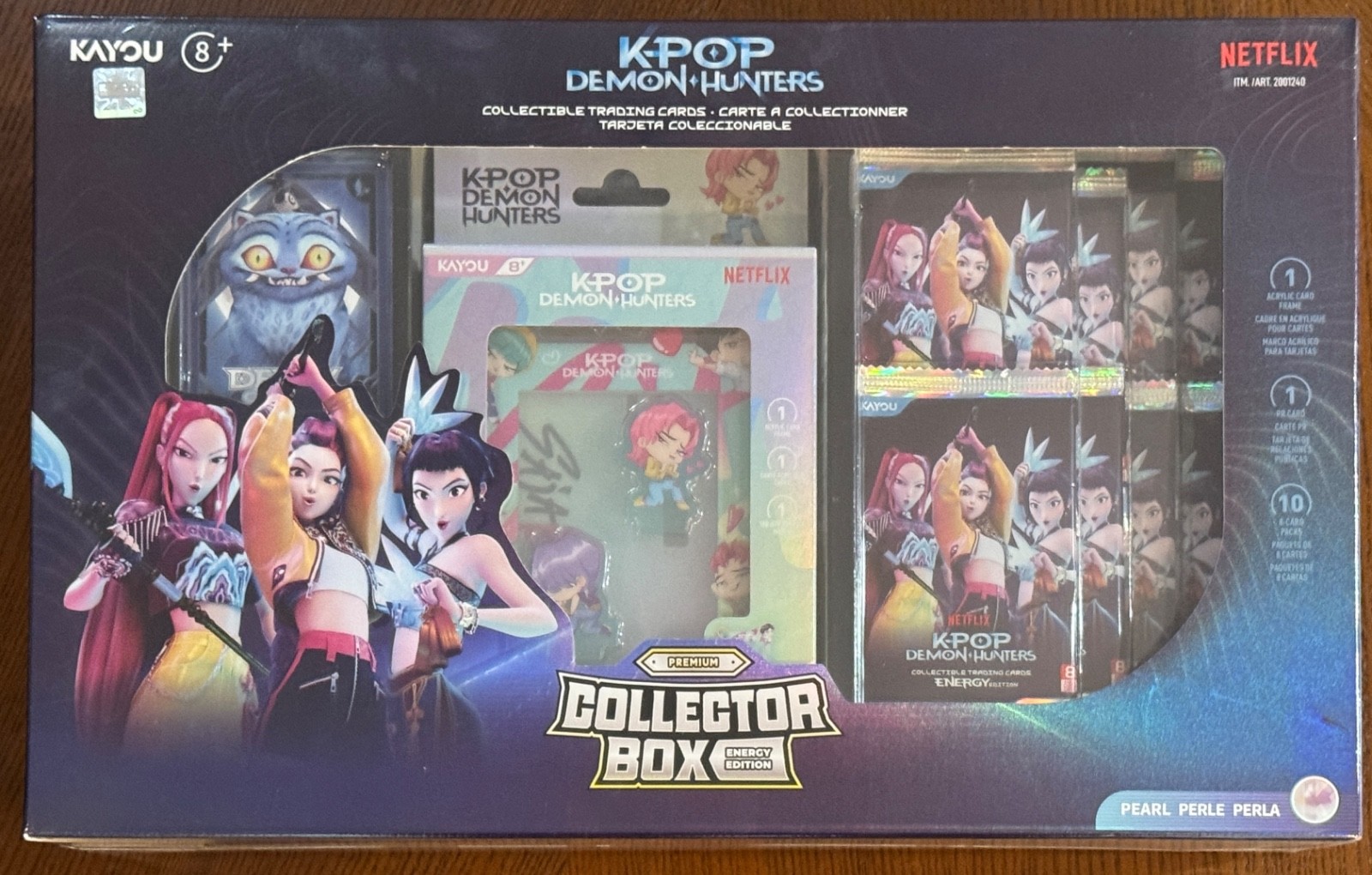 KAYOU KPop Demon Hunters Costco Exclusive Energy Edition Collector Box Sealed