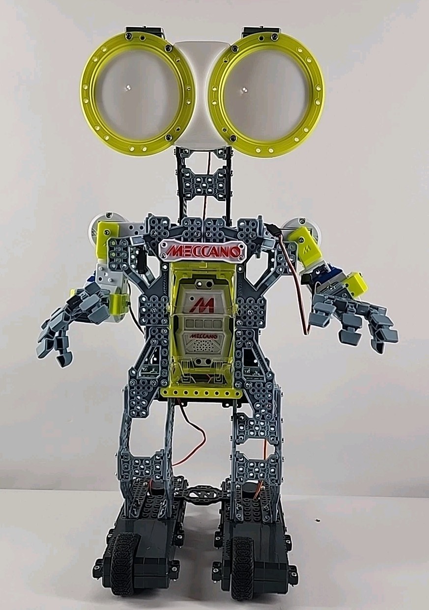 Meccano Meccanoid Model #91763 2ft Mechanical  Robot NOT TESTED SEE PHOTOS