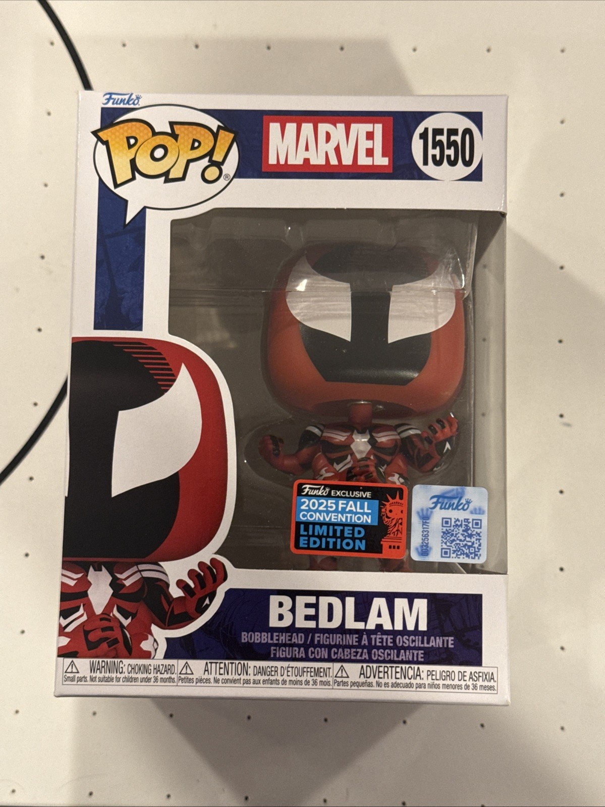 Funko Pop Vinyl: Marvel - Bedlam - New York Comic Con Funko (Exclusive) #1550