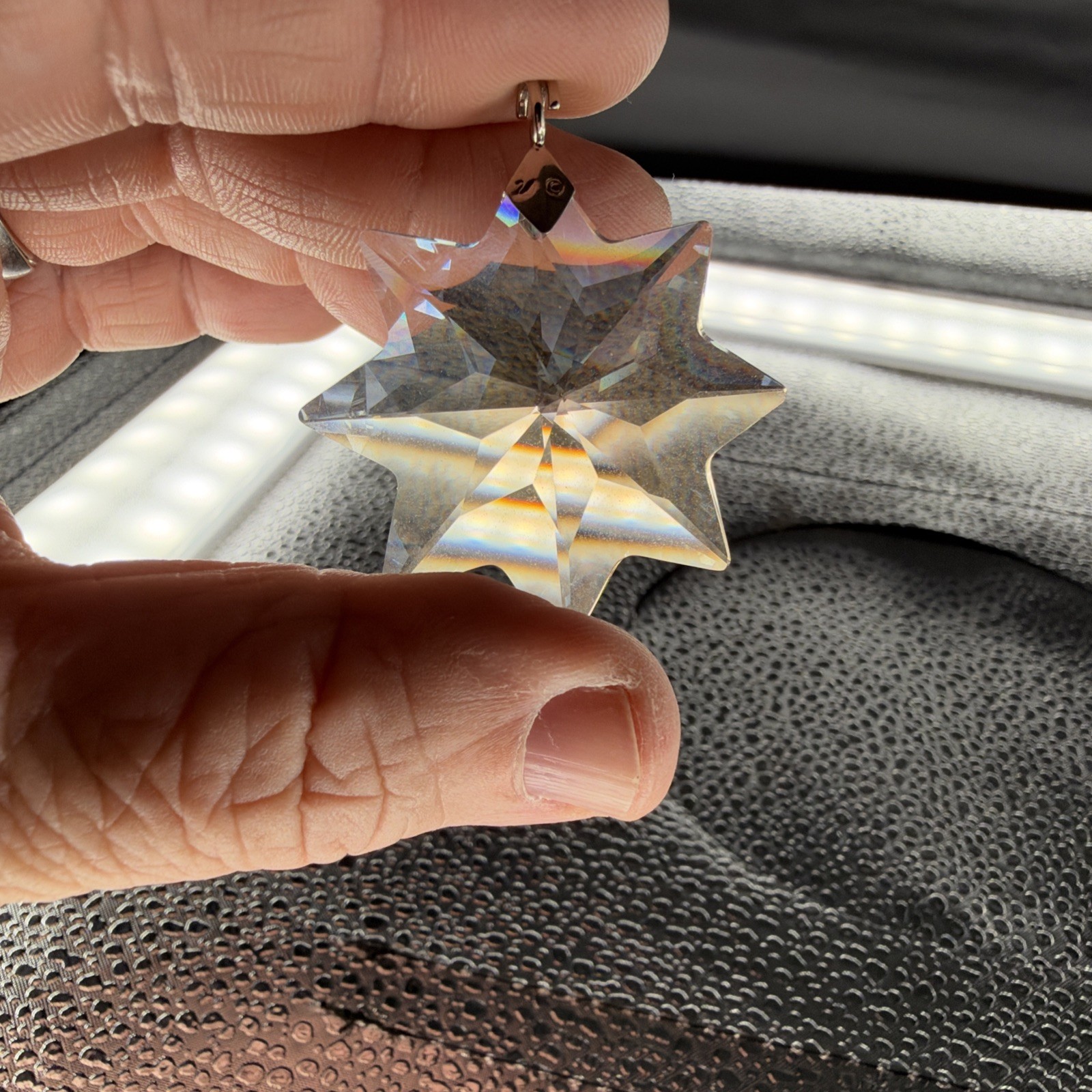 swarovski crystal christmas ornaments vintage