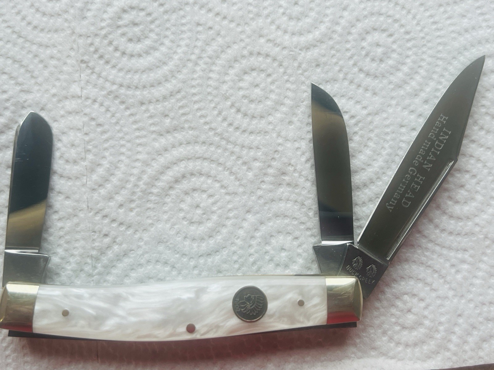 Vintage Indian Head Mother Of Pear Mint Condition