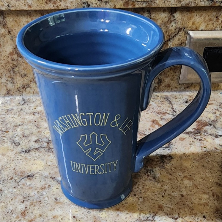 Washington and Lee University Ceramic Mug Stein w/ Crest Logo Washington and Lee University Ceramic Mug Stein w/ Crest Logo