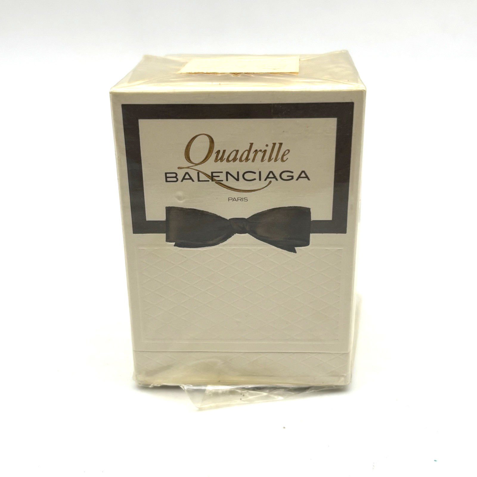 FACTORY SEALED Vtg 1960s Balenciaga Paris Parfum Quadrille Ref. 4102 1/2oz 14ml