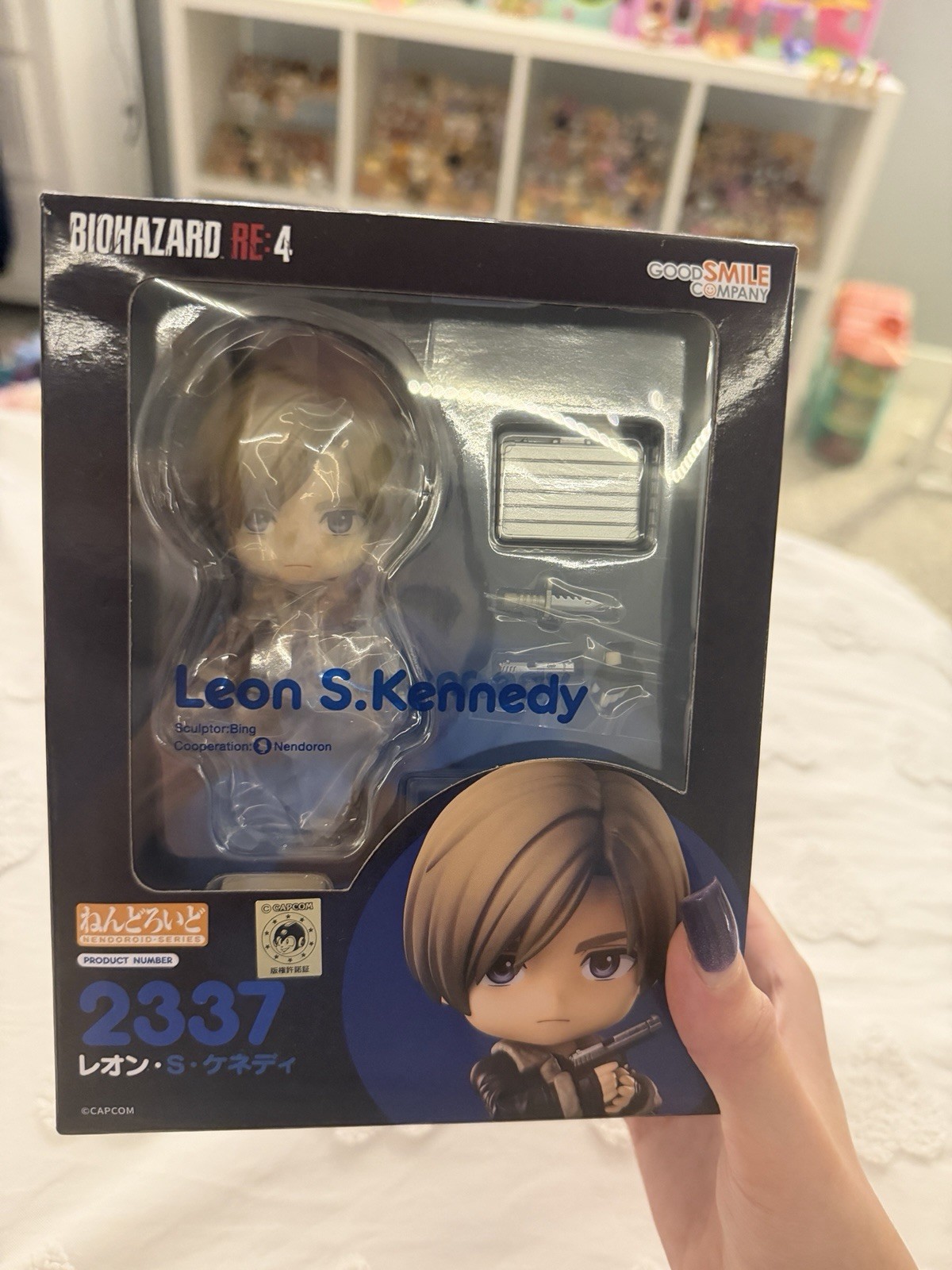 BRAND NEW Leon S. Kennedy Nendoroid Good Smile Company Figure