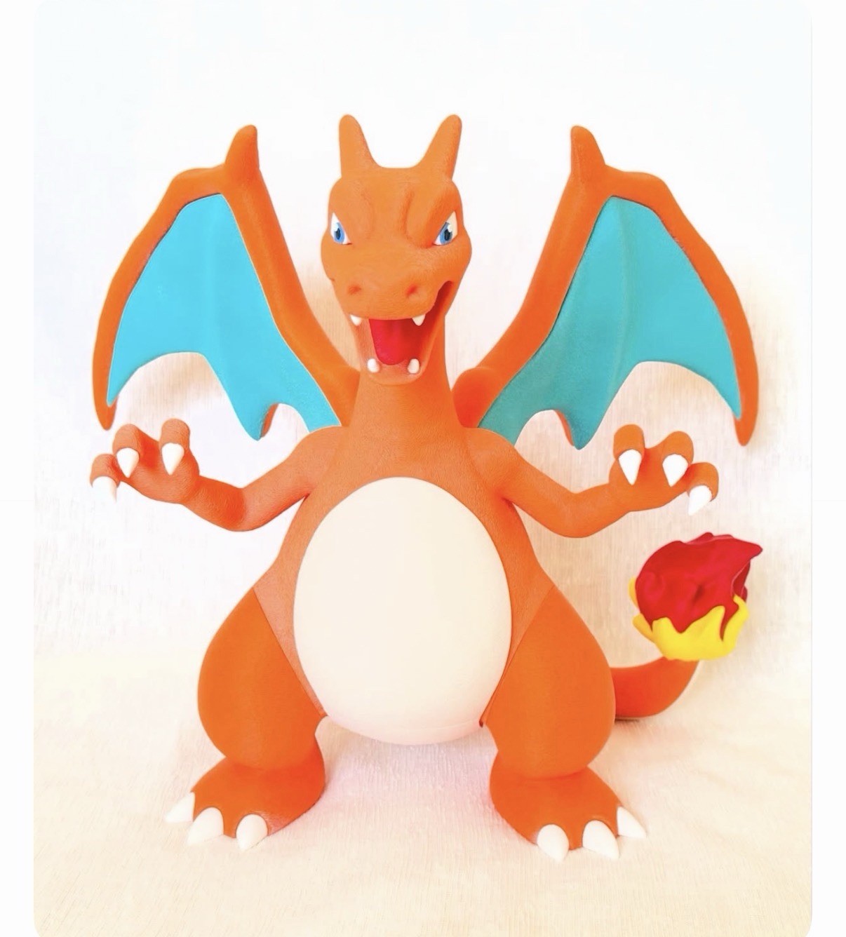 3d printed Charizard Pokémon Plastic Figure