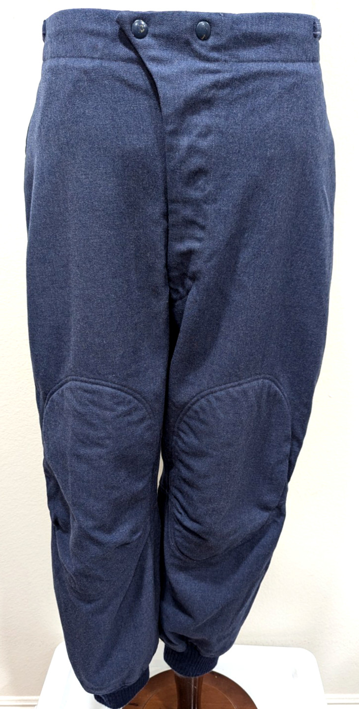 VTG 50s USAF Type E-1A Flying PILOT Trousers Men's 34 Military Wool KOREAN WAR *