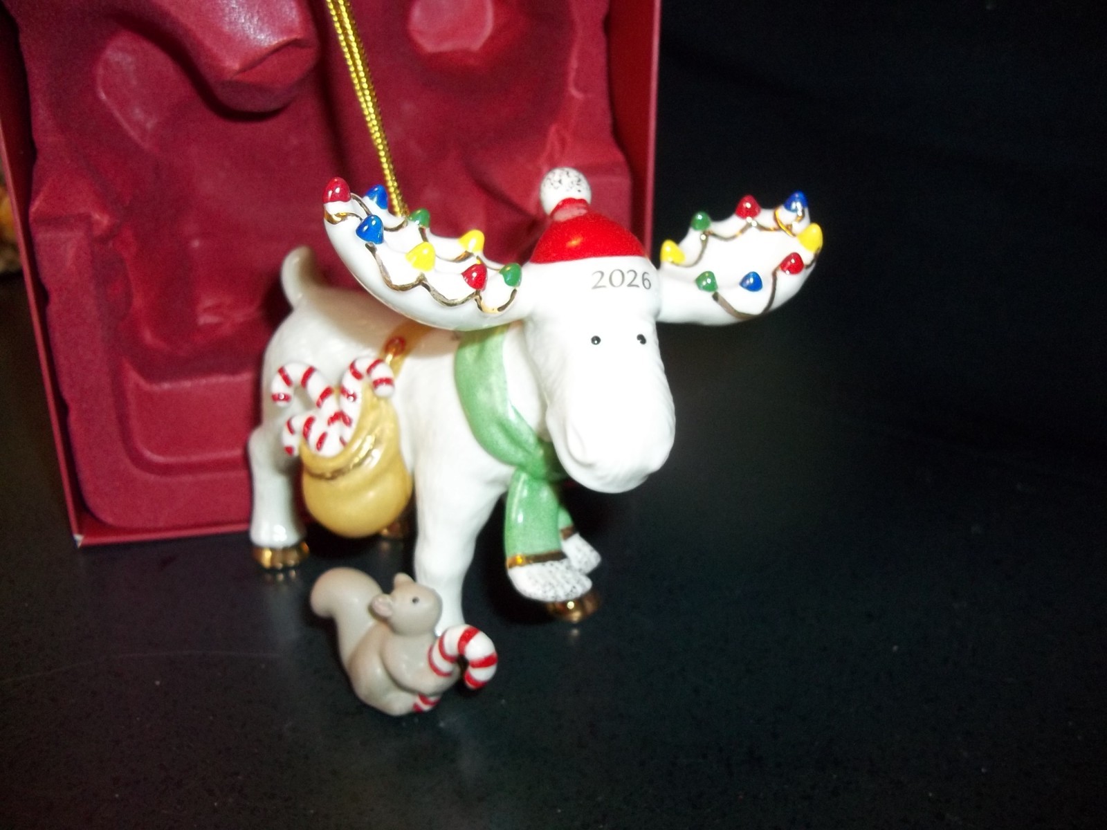 Lenox 2026 Marcel The Moose ~ Brand New In Box for 2026~🫎