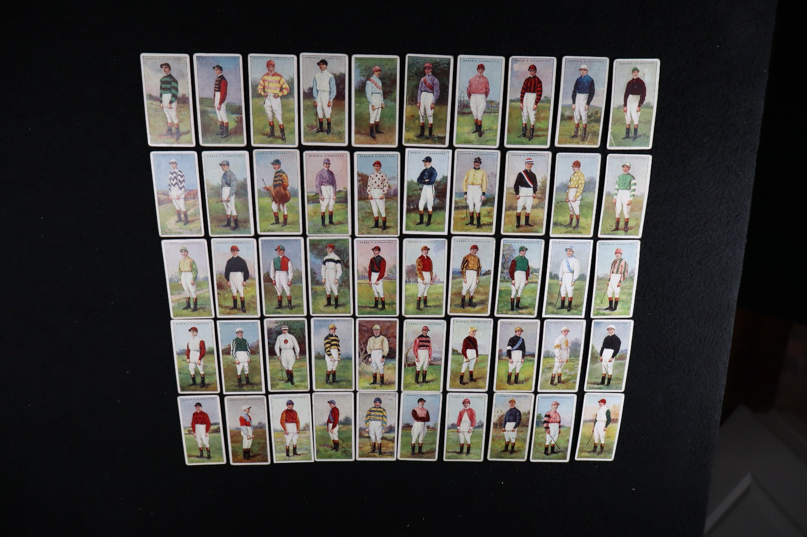 CVR538 Ogdens Cigarette Cards Jockeys 1930 Complete Set 50