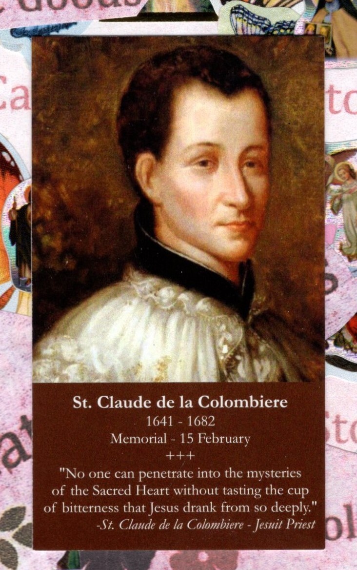 Saint Claude de la Colombiere + Prayer (2\