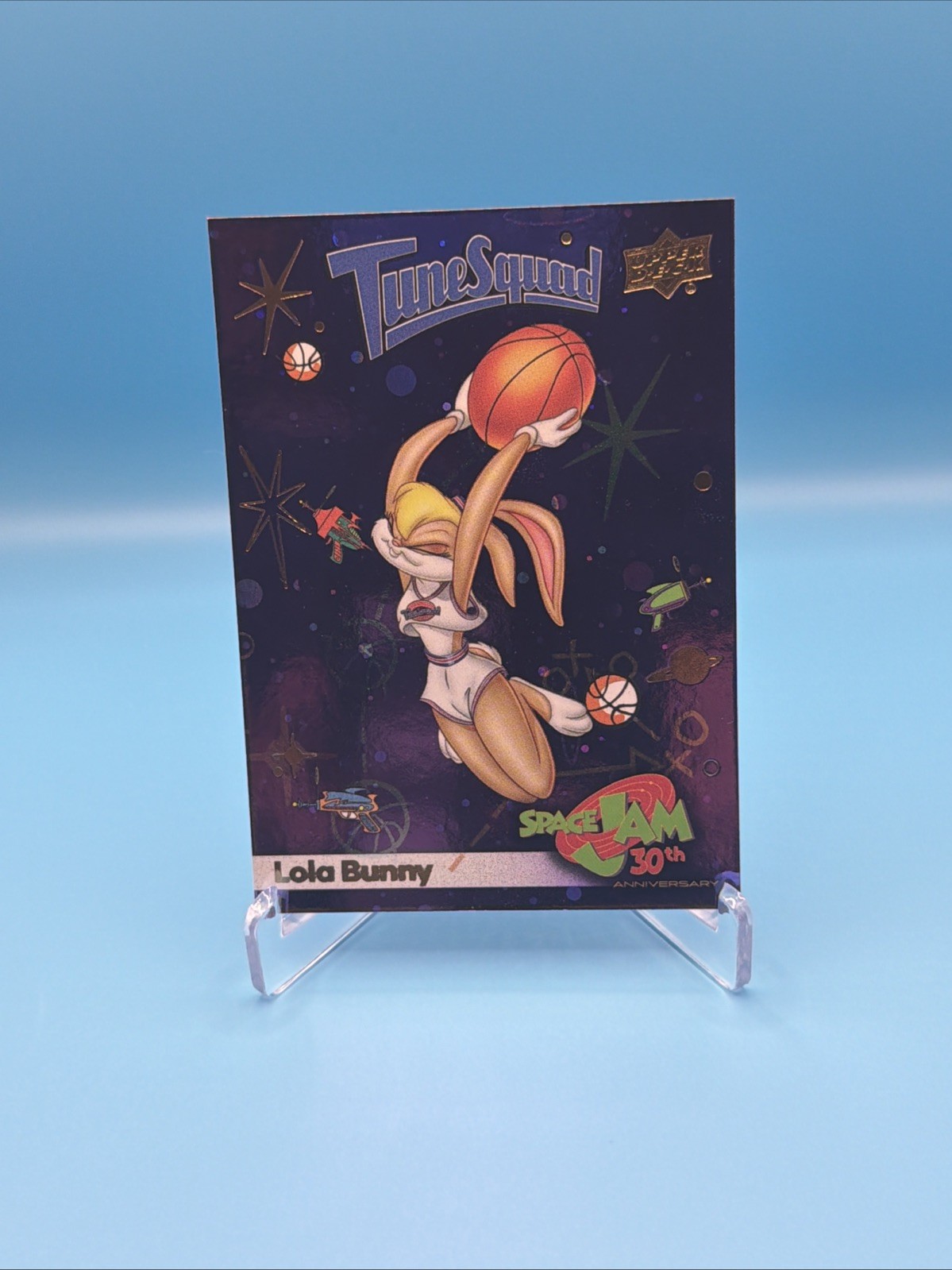Upper Deck 2026 Space Jam 30th Anniversary Lola Bunny Cosmos Purple #6