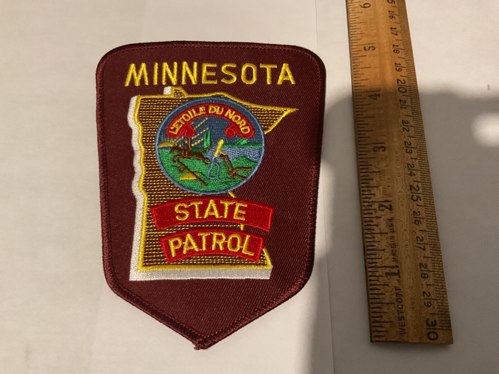 Minnesota State Patrol collectors  patch new and full size.