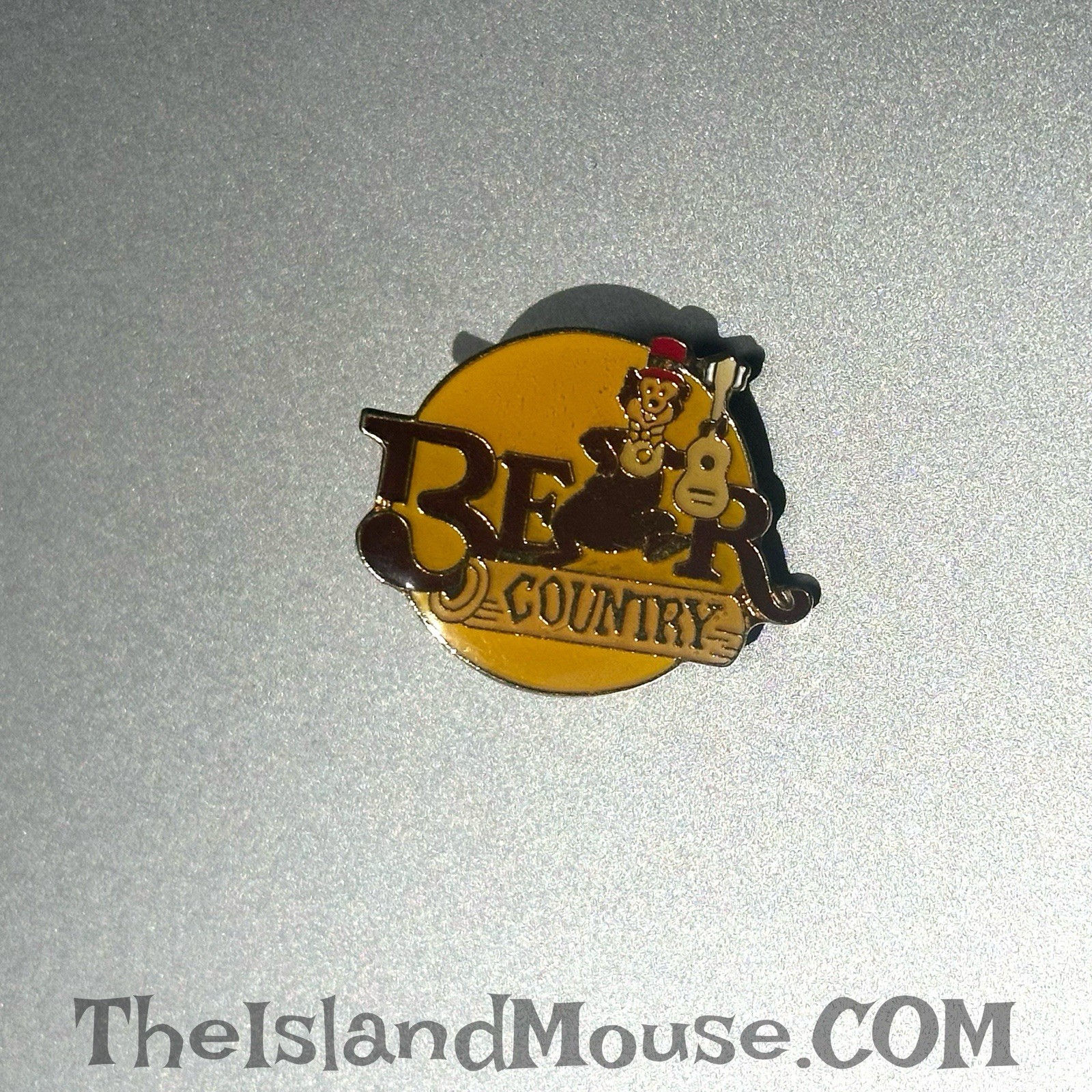 Vintage 1985 Bear Country Walt Disney Productions 30th Anniversary Pin Exclusive