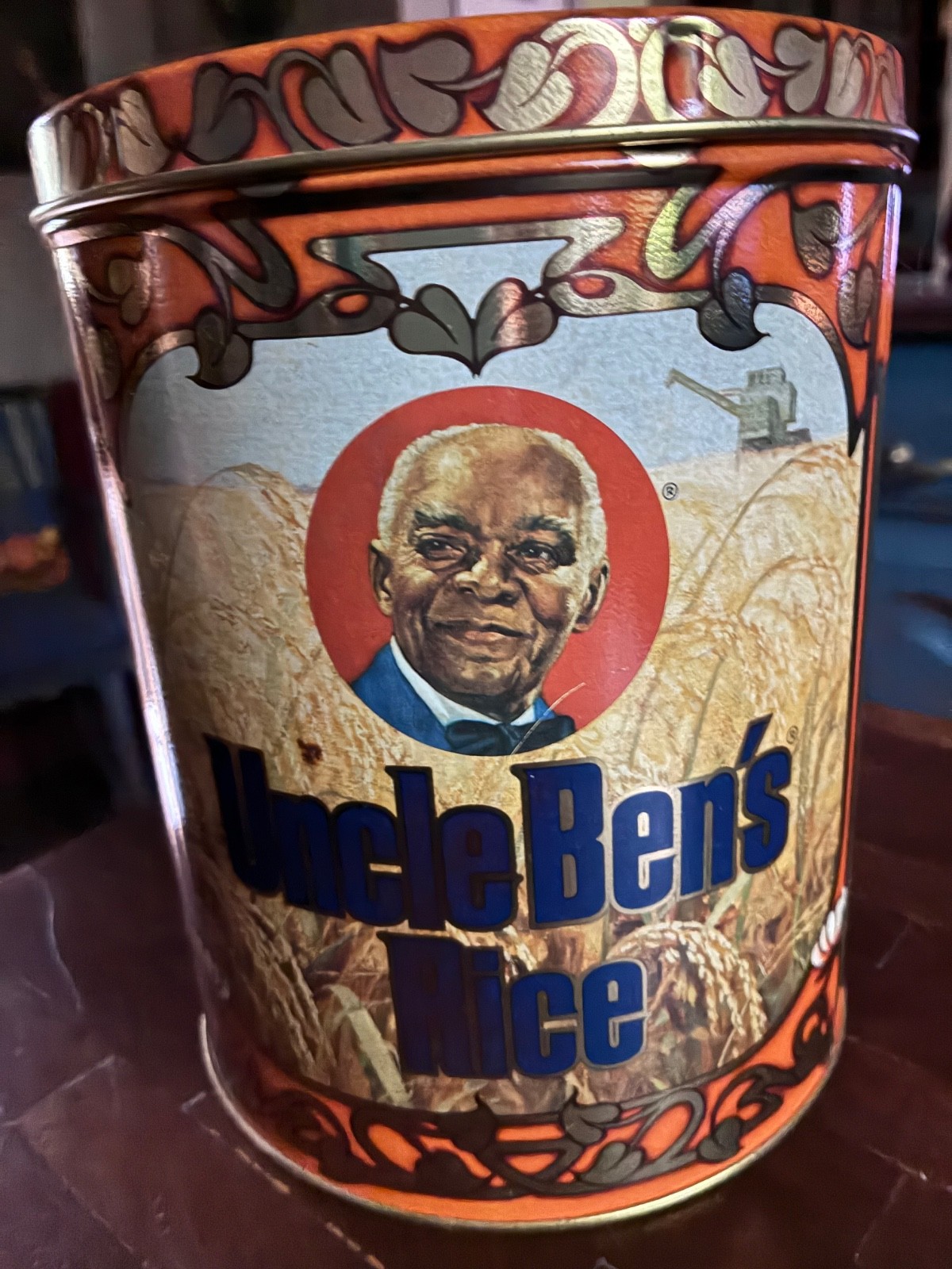 Uncle Ben\'s 40th Anniversary Tin - 1943-1983-Mint condition. Unique find