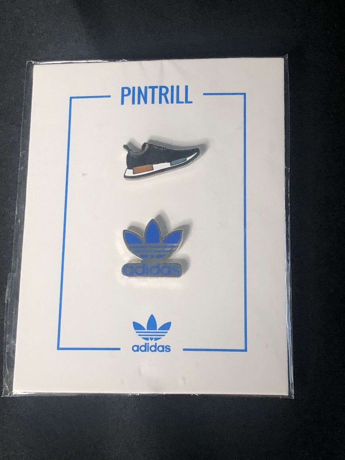 Pintrill x Adidas NMD and Trefoil Logo Pin Set Complexcon New