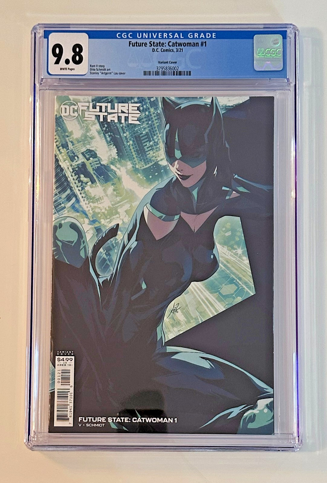 CGC 9.8 Future State: Catwoman #1 | D.C. Comics, 3/21 | Stanley 