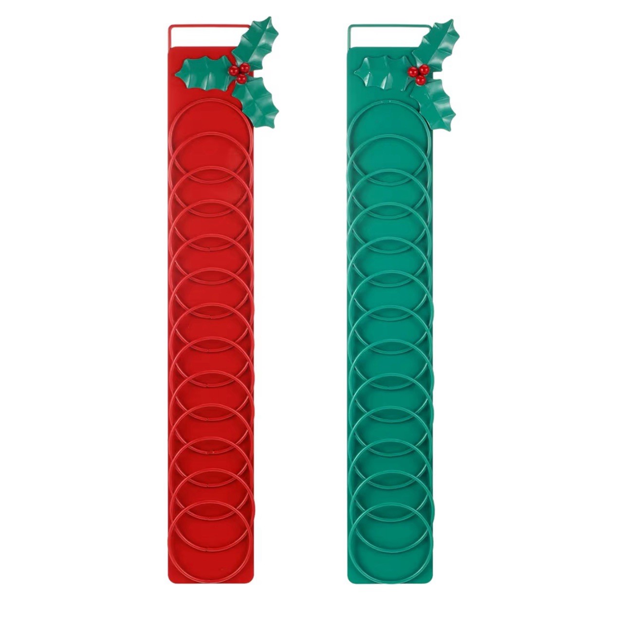 Sliner 2 Pcs Metal Card Holder 19\'\' Card Display Hanging Vertical Photo (4876)