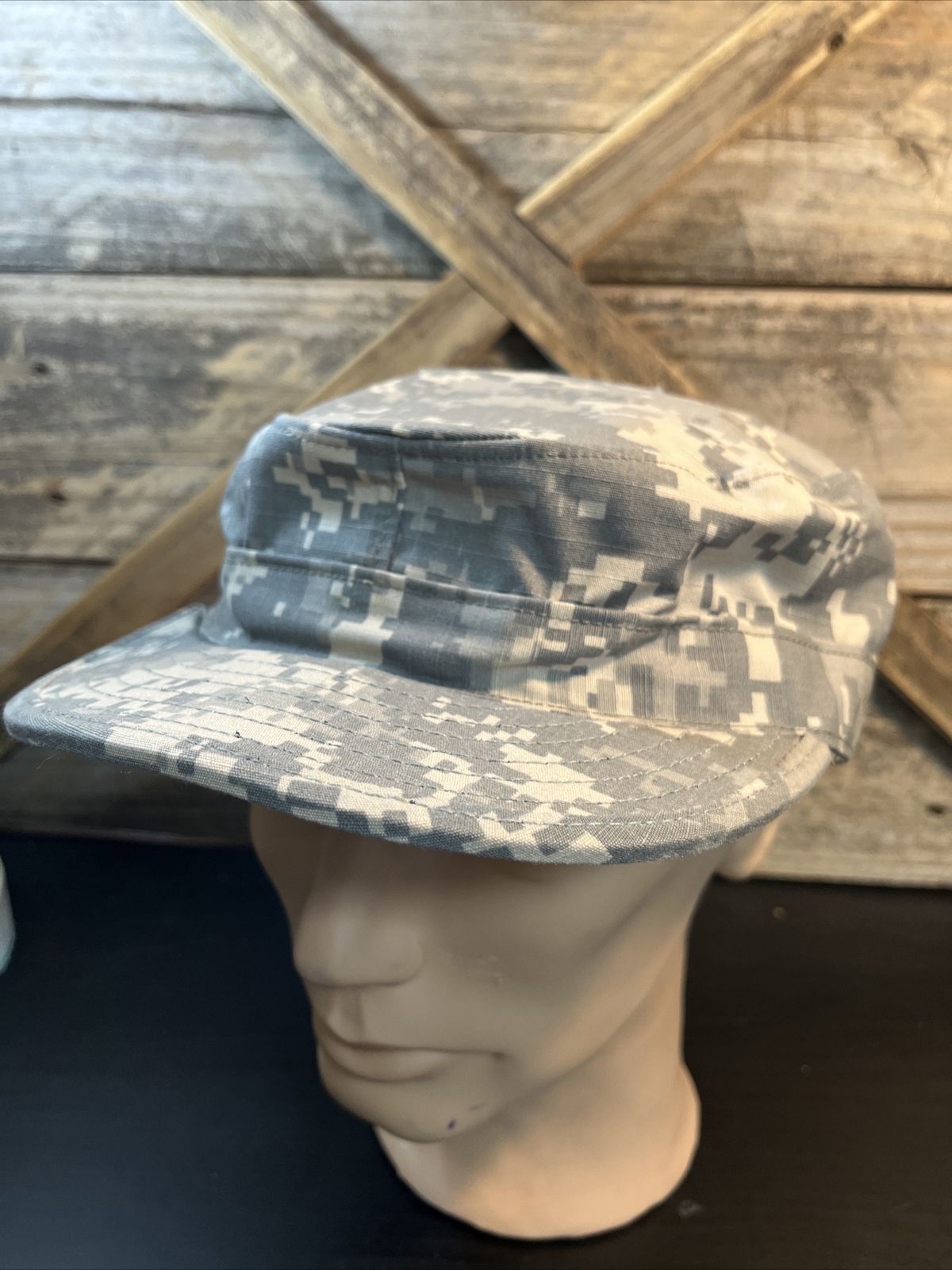 US Military Issue Army Combat Camouflage Patrol  Hat Size 7 5/8