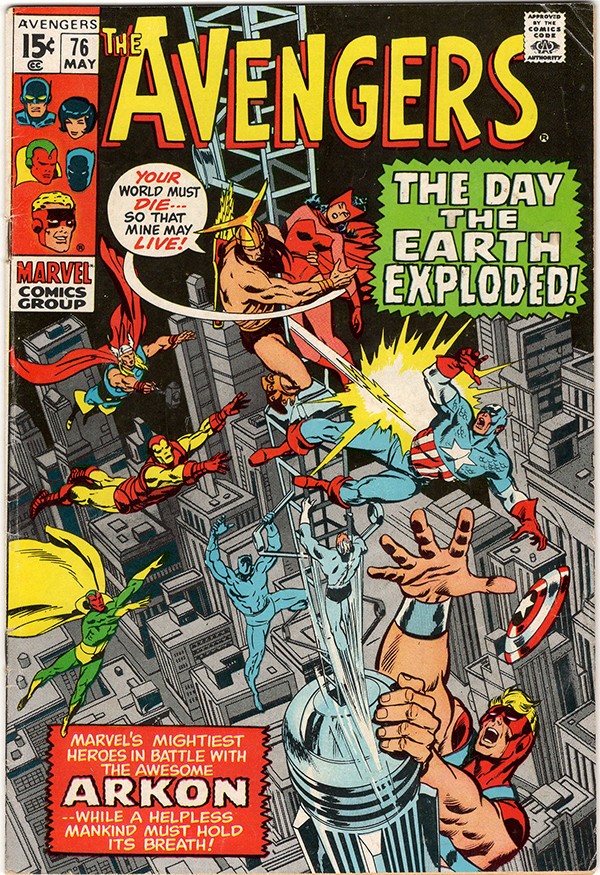 The Avengers #76 (Marvel Comics May 1970)