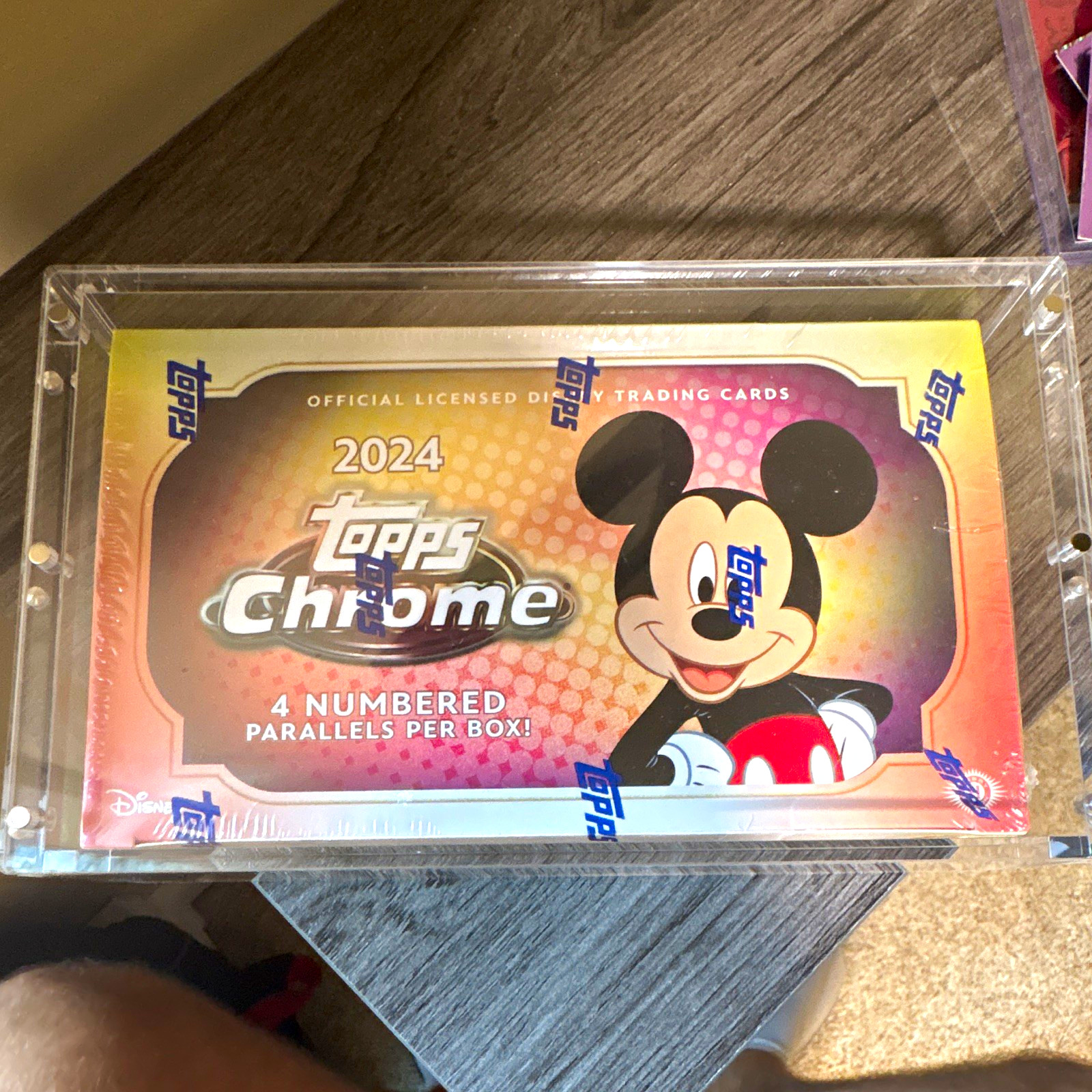 2024 Topps Chrome Disney Hobby Box (1) Fully Sealed Brand New