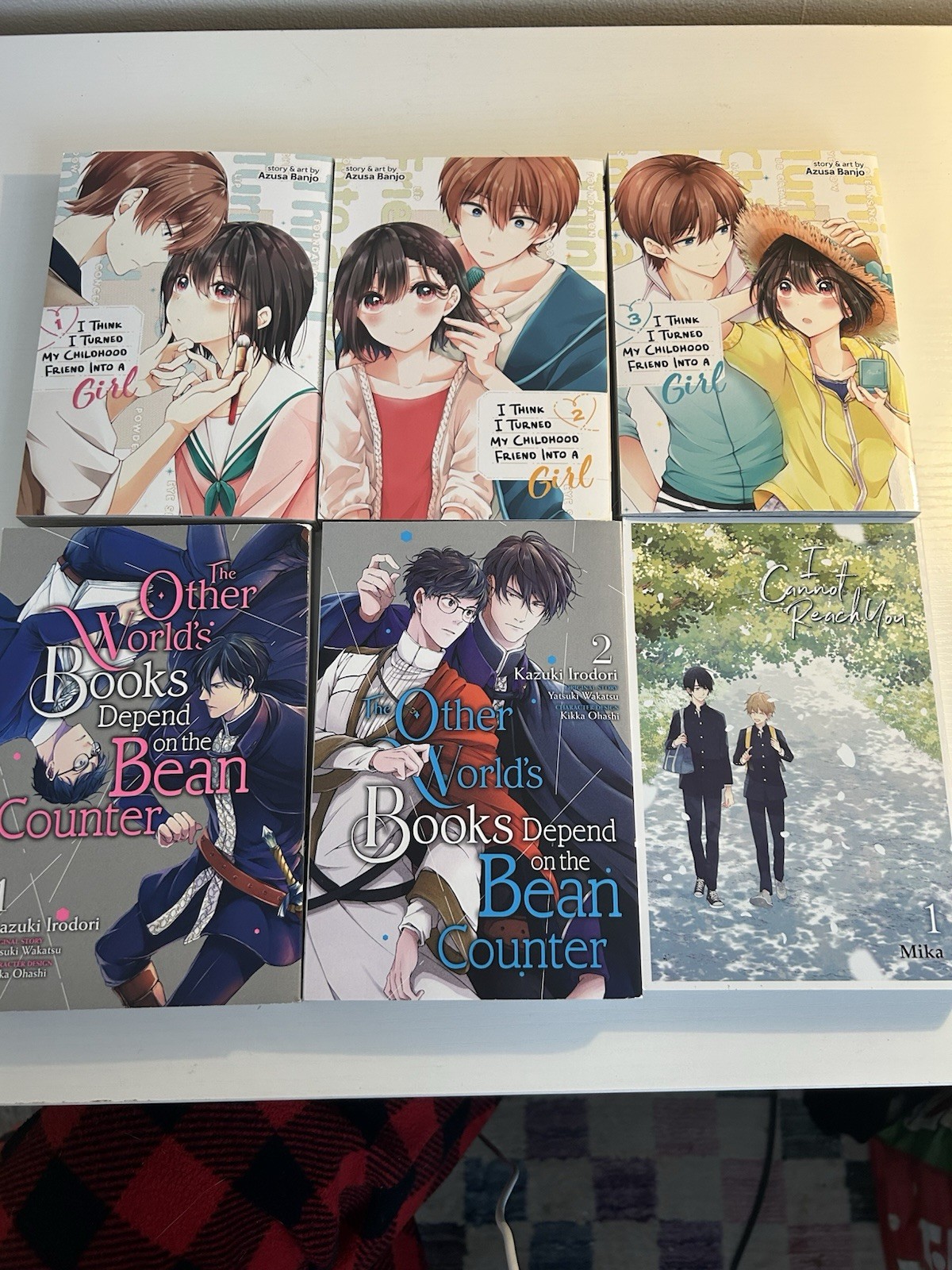 BL Manga Lot 6 Volumes