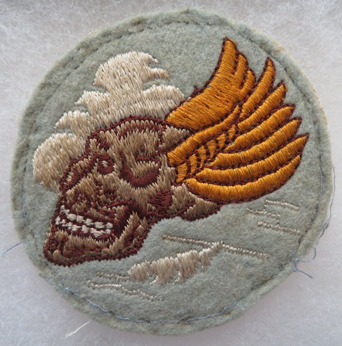 Genuine Authentic WWII US Army 12th Air Force 85th Fighter Squadron Patch