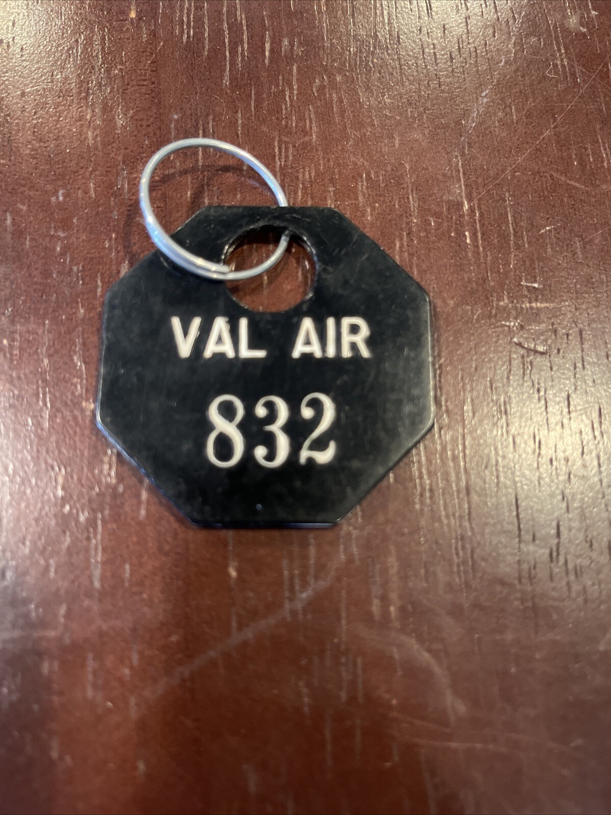 Vintage Val Air Hotel Motel Room Key Fob #832