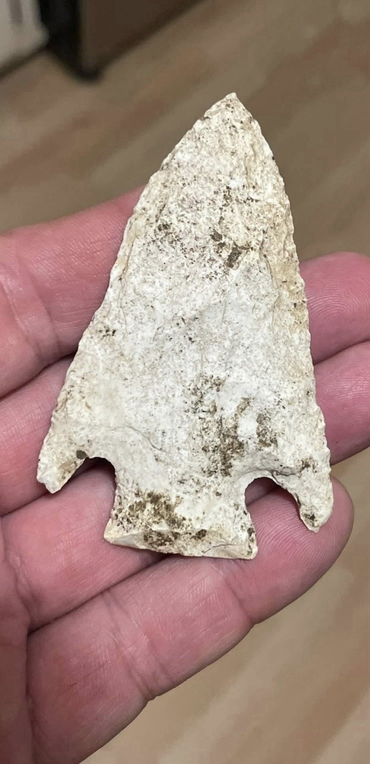 SMITH ARROWHEAD MISSOURI ANCIENT AUTHENTIC NATIVE AMERICAN ARTIFACT 