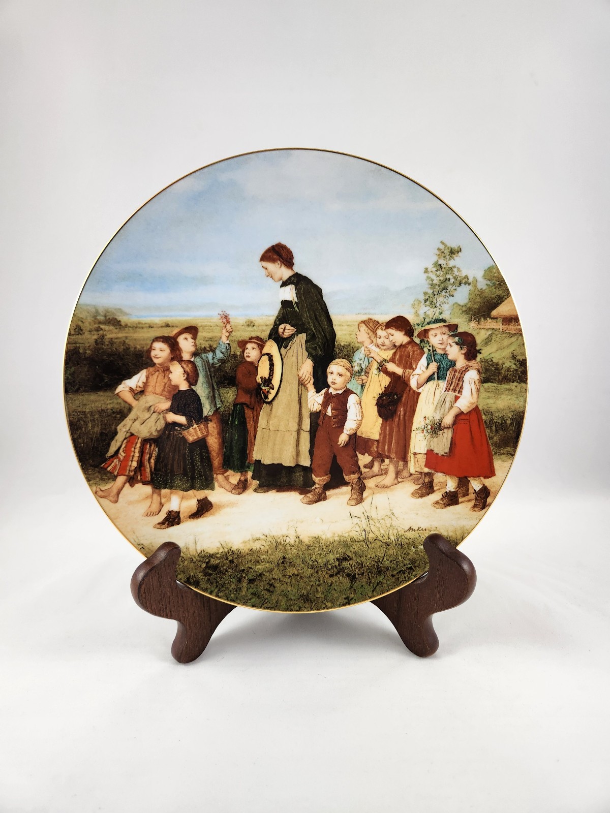 1987 Swiss Langenthal Collector\'s Plate \