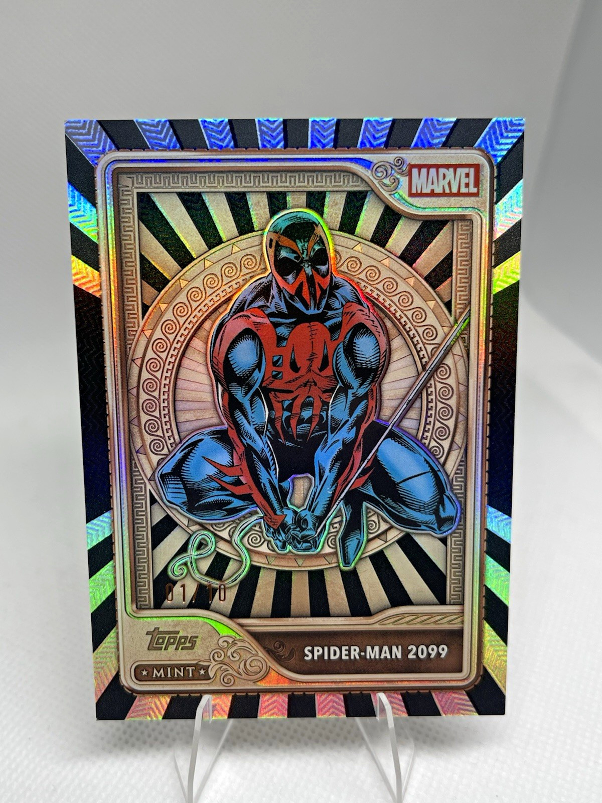 2026 Topps Mint Marvel Spider-Man 2099  #25 Bookend 1/10