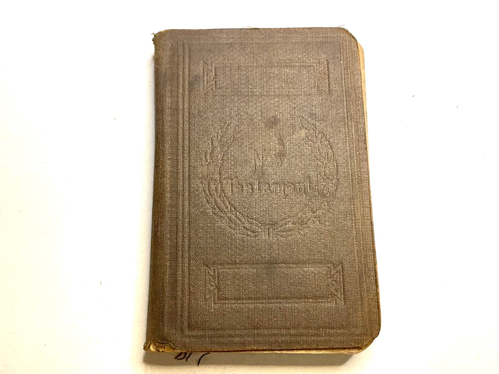 1910s Antique Clothbound Pocket Notebook Journal Early 1900s Ephemera