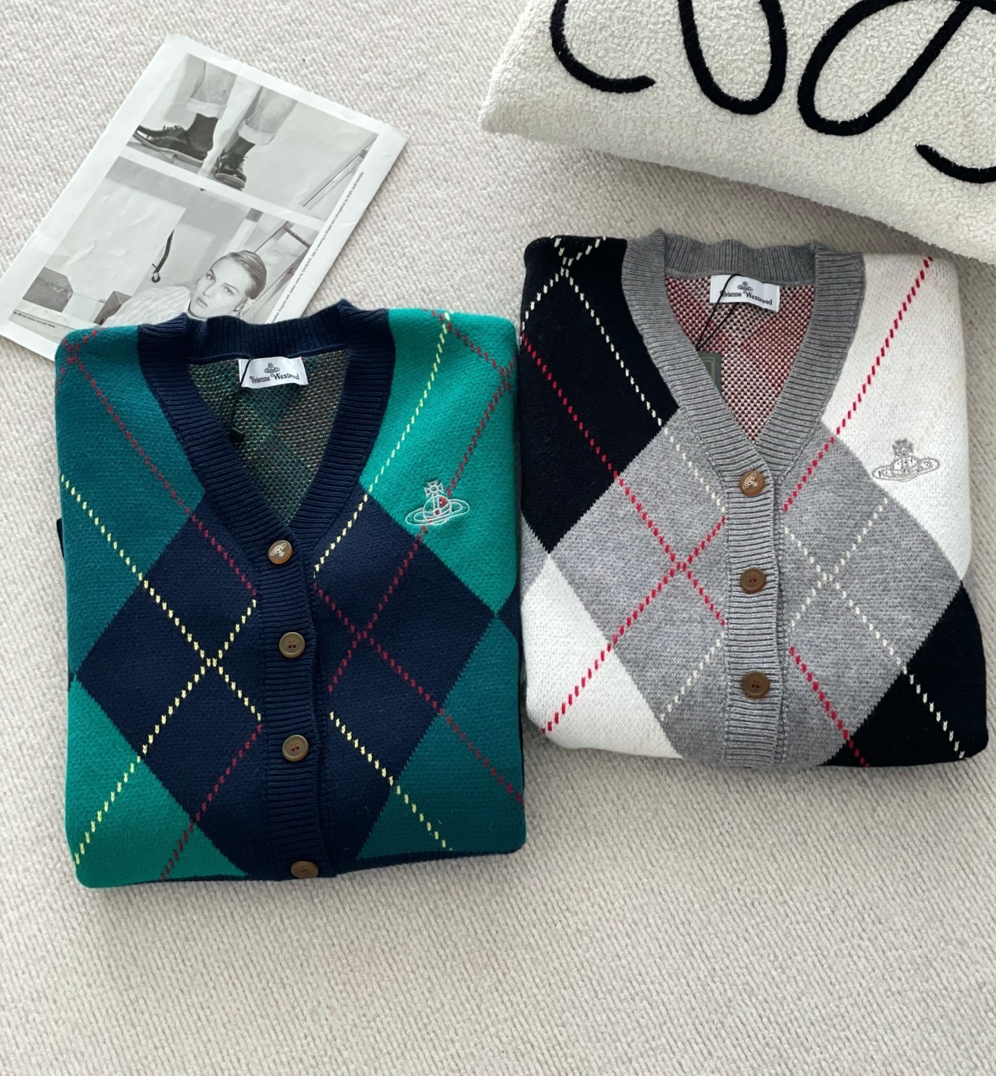 Vivienne Westwood V-neck Knitted cardigan