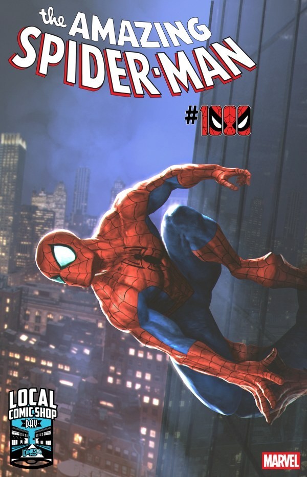 The Amazing Spider-Man #1000 Marvel 1st Print 2026 Local Comic Shop Day Cover